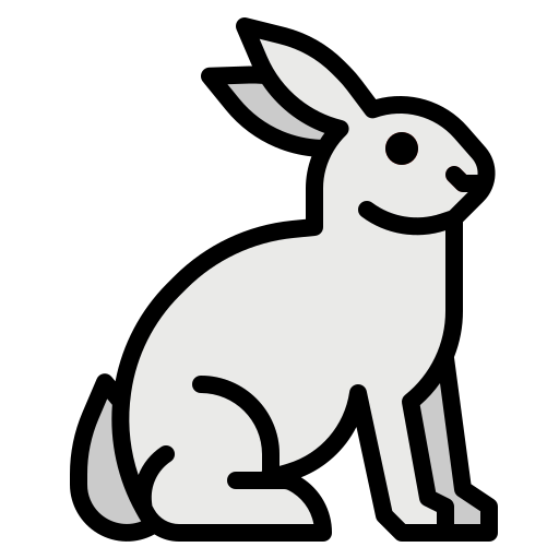 Rabbit photo3idea_studio Lineal Color icon