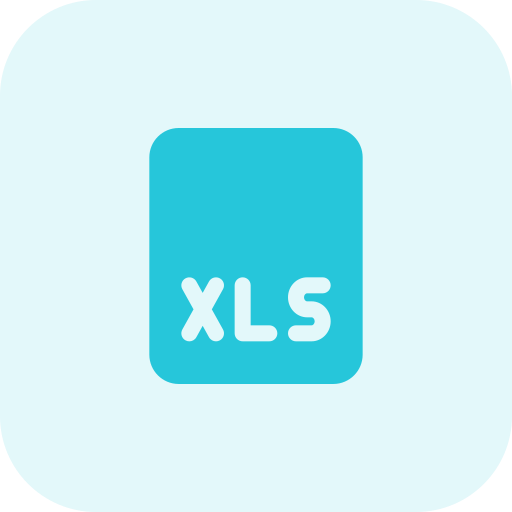 formato de archivo xls icono gratis