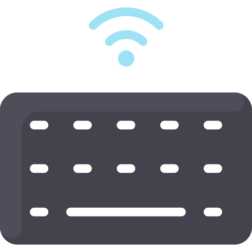 teclado inalambrico icono gratis