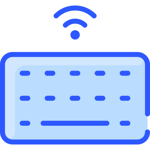 teclado inalambrico icono gratis