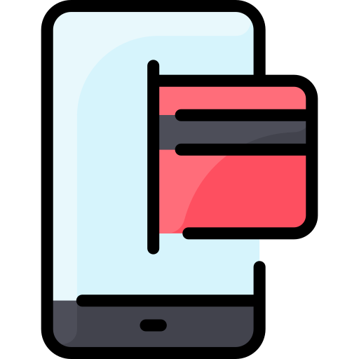 Mobile banking free icon Mobile banking free icon