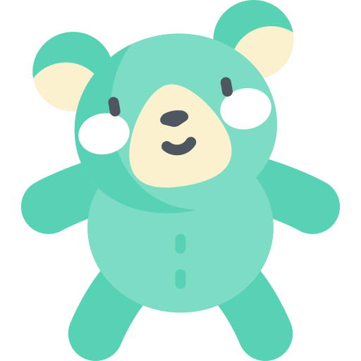 oso de peluche icono gratis