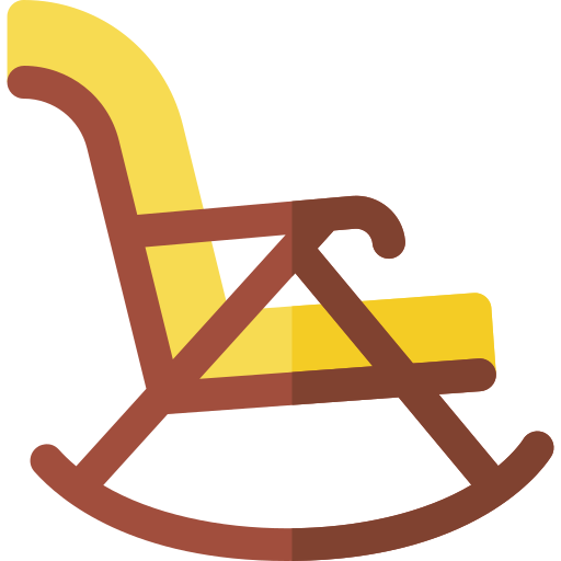 fauteuil à bascule Icône gratuit fauteuil à bascule Icône gratuit