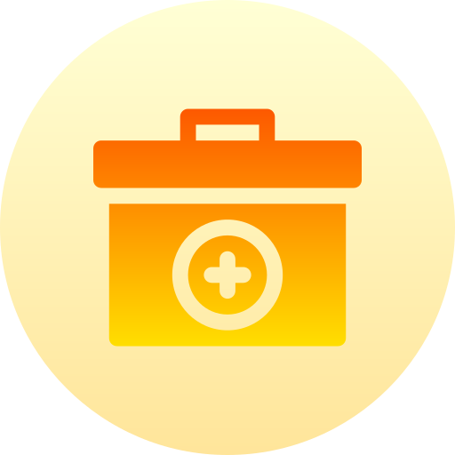 trousse de premiers secours Icône gratuit