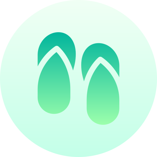 chancletas icono gratis