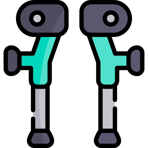 Crutches - free icon