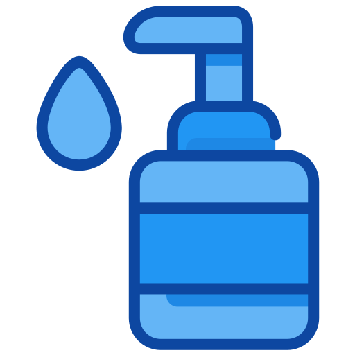 Hand sanitizer Generic Blue icon