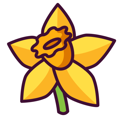 Daffodil - Free nature icons