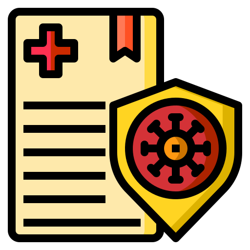certificado médico grátis ícone