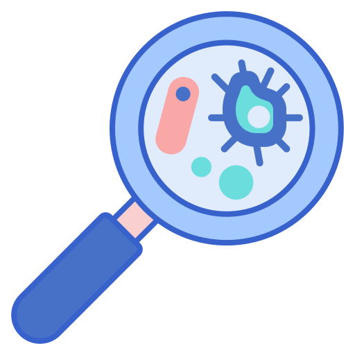 Microbe free icon
