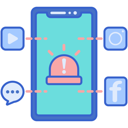 Alarm free icon