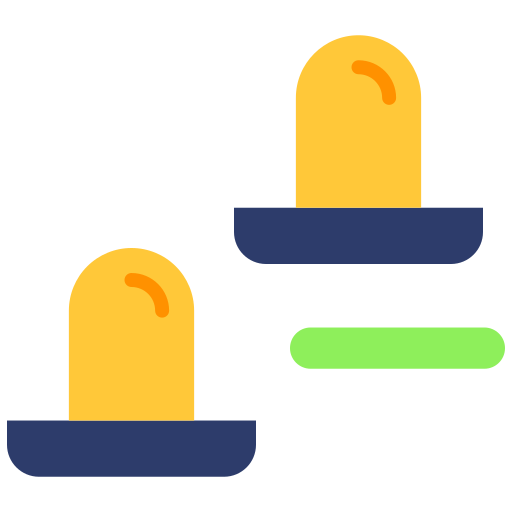 hockey de aire icono gratis