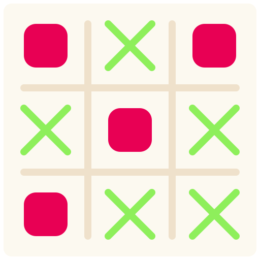 tic tac toe icono gratis