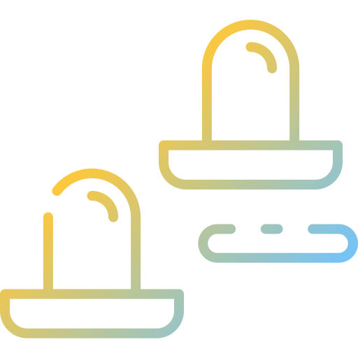 hockey de aire icono gratis