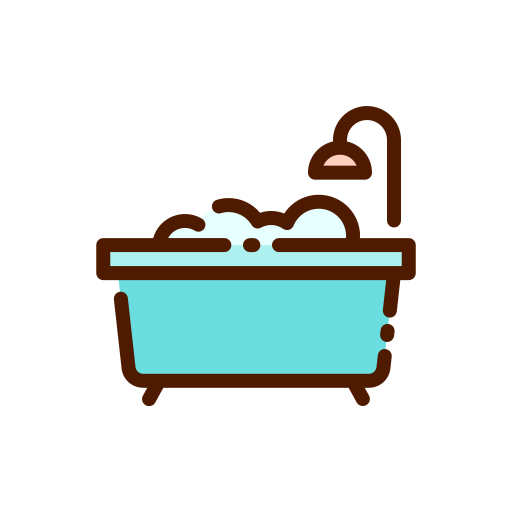 목욕통 무료 아이콘