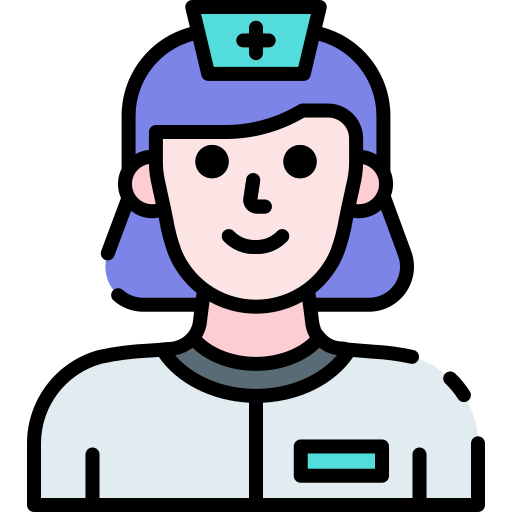 Nurse Good Ware Lineal Color icon