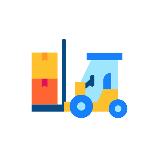 Forklift free icon