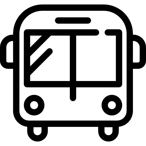 Bus Detailed Rounded Lineal Icon