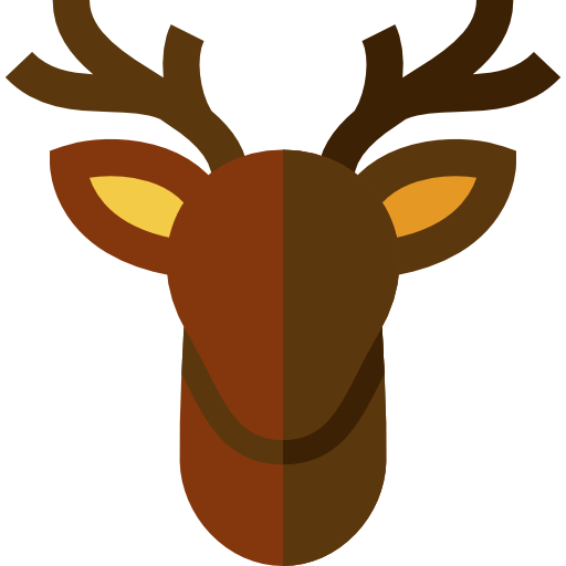 Cuernos de ciervo - Iconos gratis de animales