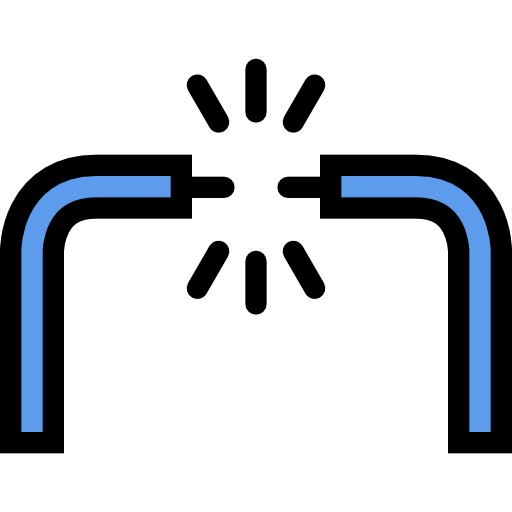 Broken cable - Free construction and tools icons