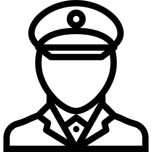 policía icono gratis