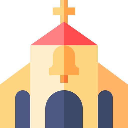 Church Basic Straight Flat icon