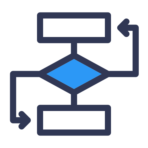 Diagrama De Flujo Iconos Gratis De Negocio