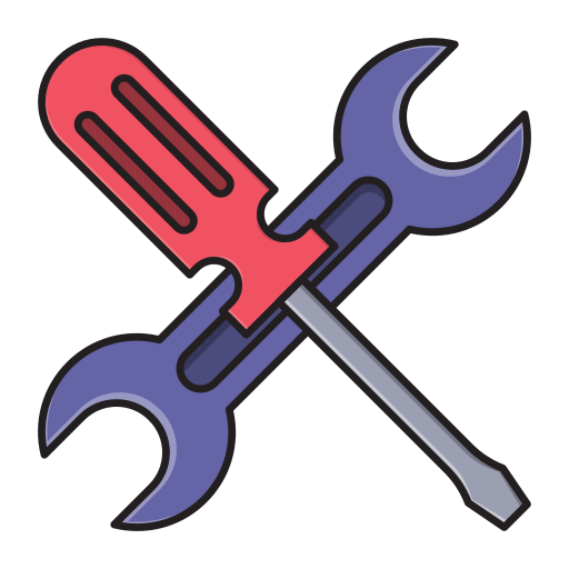 Repair tools Vector Stall Lineal Color icon