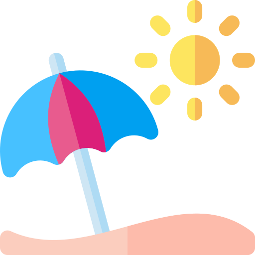 Sun umbrella - Free nature icons