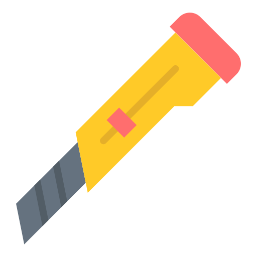 cuchillo cortador icono gratis