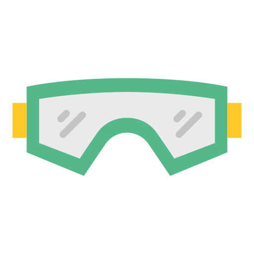 lentes de seguridad icono gratis