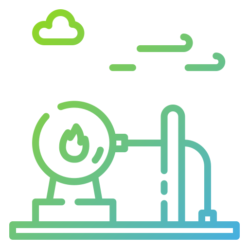 Natural gas free icon Natural gas free icon
