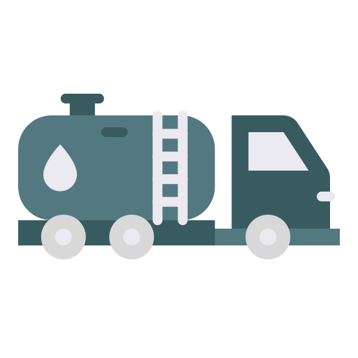 camión de aceite icono gratis