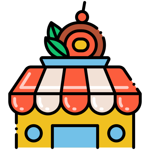 magasin d'alimentation Icône gratuit magasin d'alimentation Icône gratuit