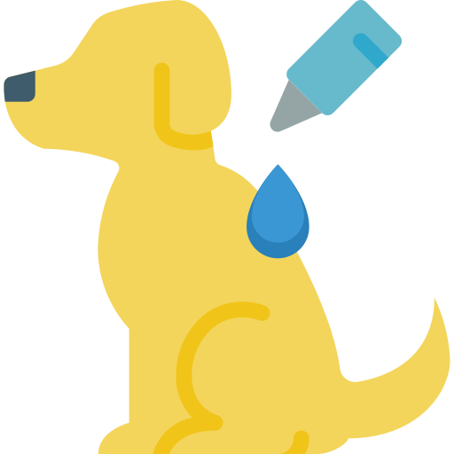 Dog Basic Miscellany Flat icon