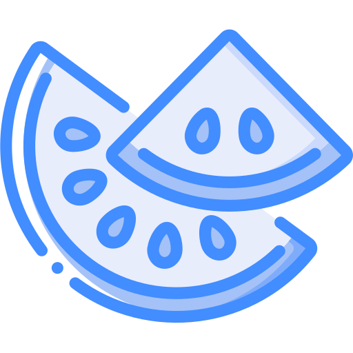 Watermelon Basic Miscellany Blue icon