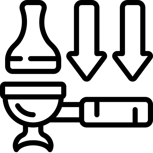 Tamping free icon