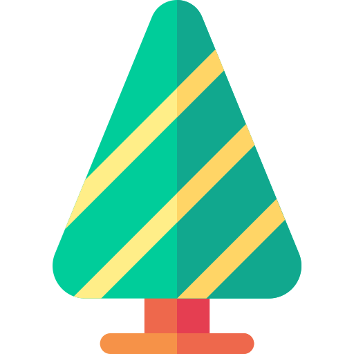 árbol de navidad icono gratis