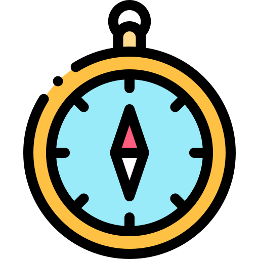 brújula icono gratis