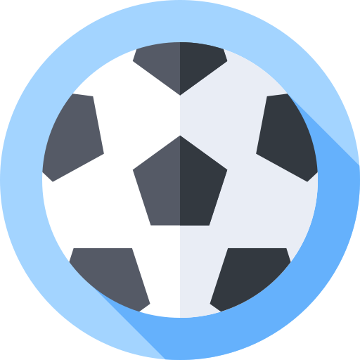 pelota de fútbol icono gratis