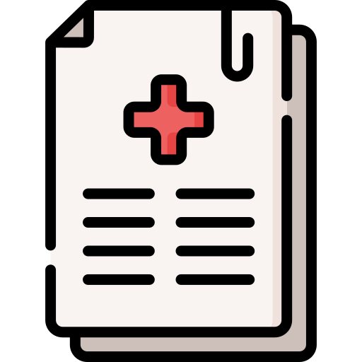relatório médico grátis ícone relatório médico grátis ícone