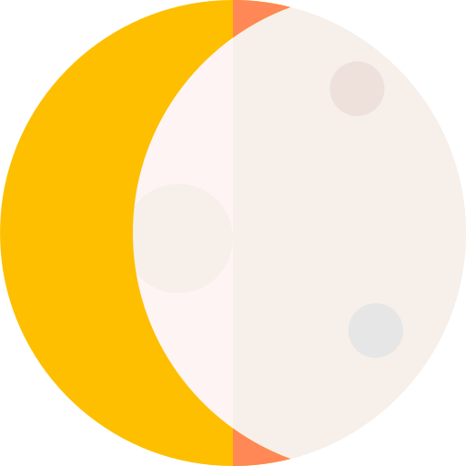 Moon phase free icon
