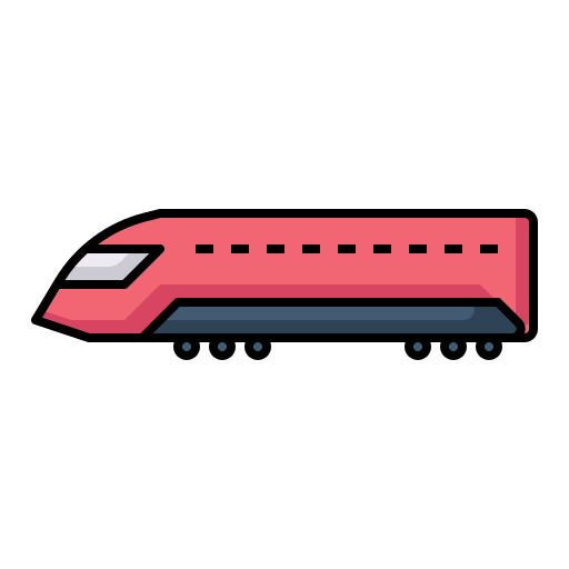 Bullet train - Free transport icons