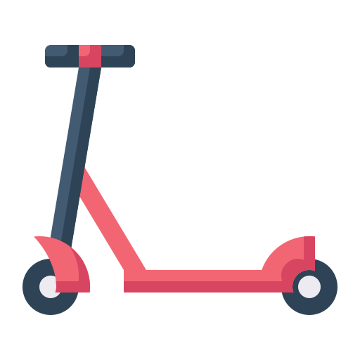 Kick scooter free icon