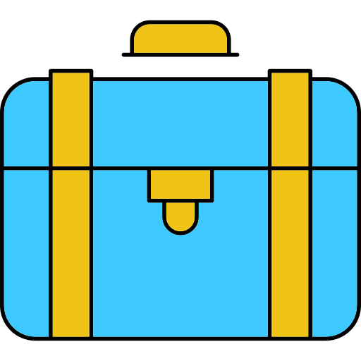 Briefcase free icon
