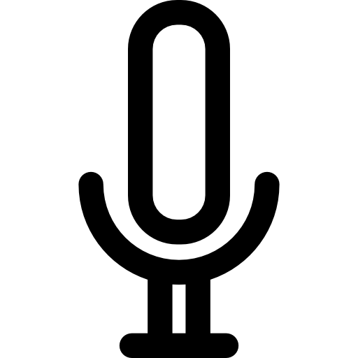 micrófono icono gratis