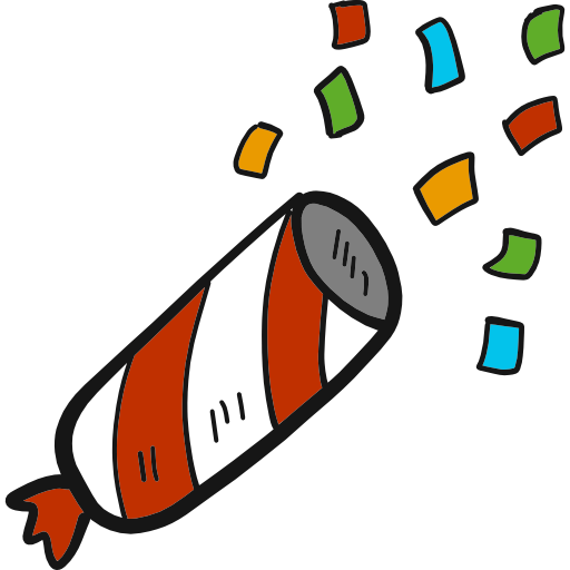 confettis Icône gratuit