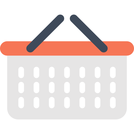 cesta de compras grátis ícone