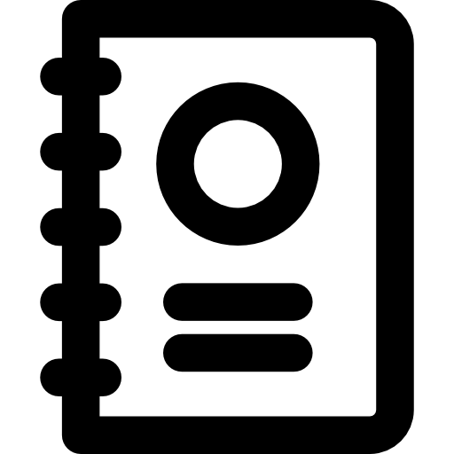 cuaderno icono gratis