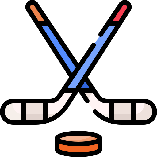 Hockey Generic Outline Color icon